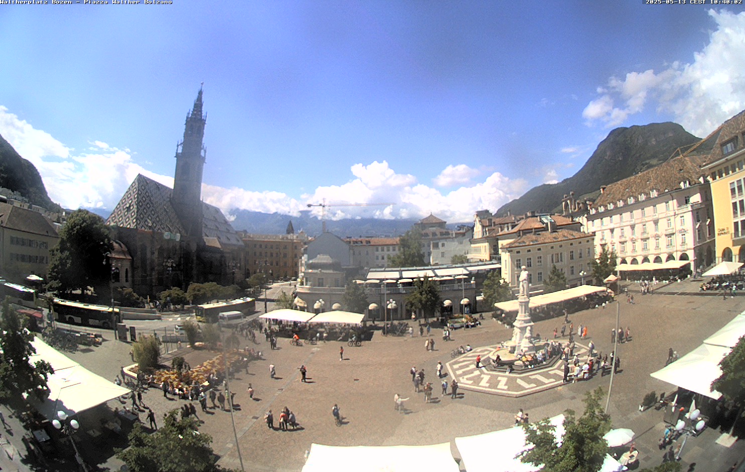 immagine della webcam nei dintorni di Altopiano di Renon: webcam Bolzano