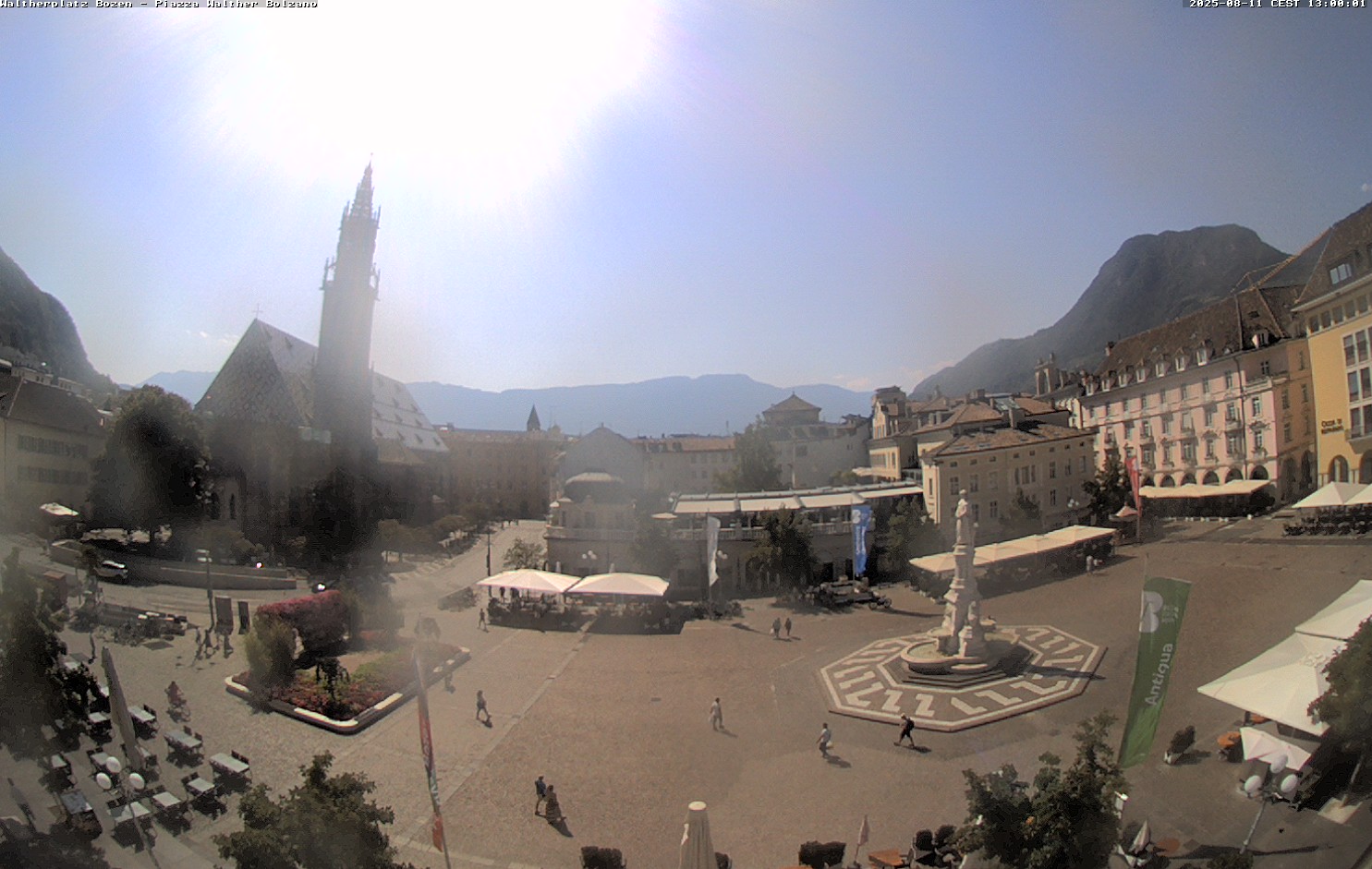 immagine della webcam nei dintorni di Caldaro sulla Strada del Vino: webcam Bolzano